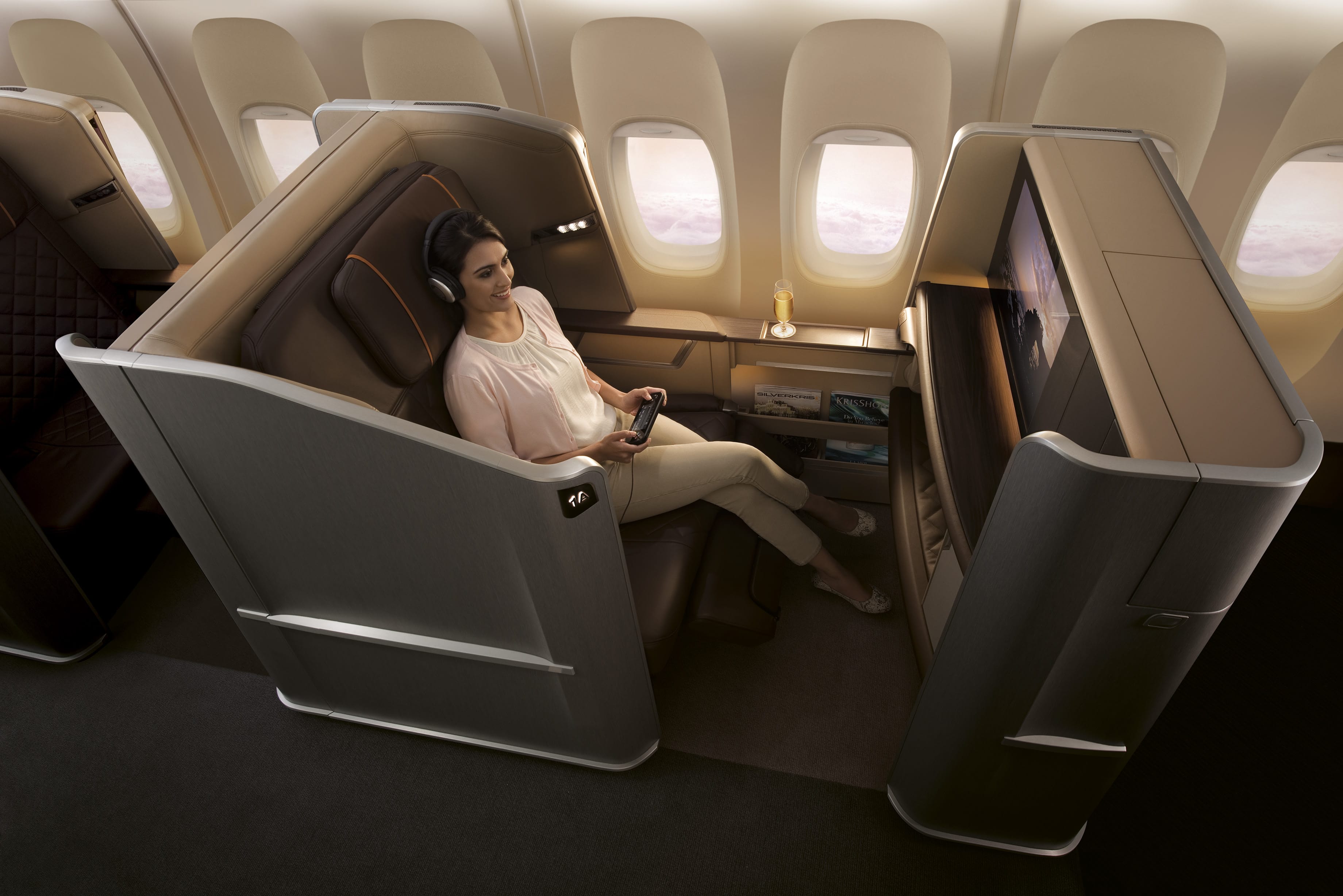 These first class flight seats are as decadent as it gets