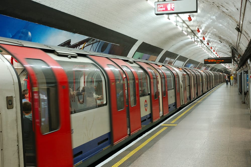 Body- London tube ready to depart